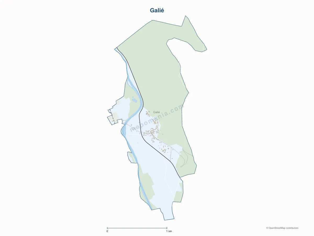 Carte de Galié à personnaliser