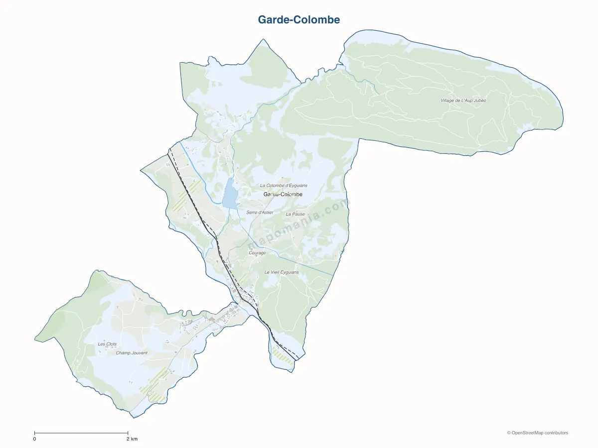 Carte de Garde-Colombe à personnaliser