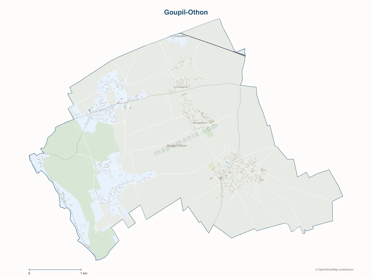 Carte de Goupil-Othon à personnaliser