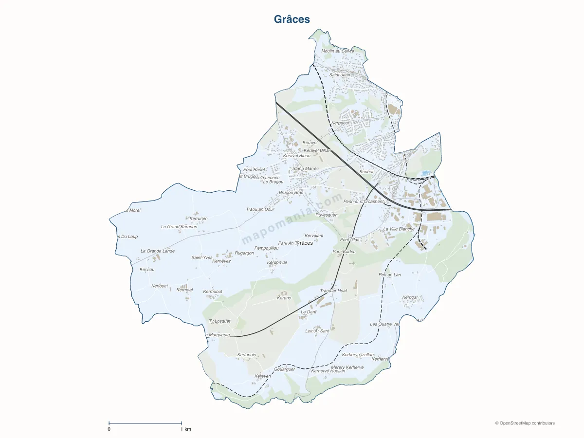 Carte de Grâces à personnaliser
