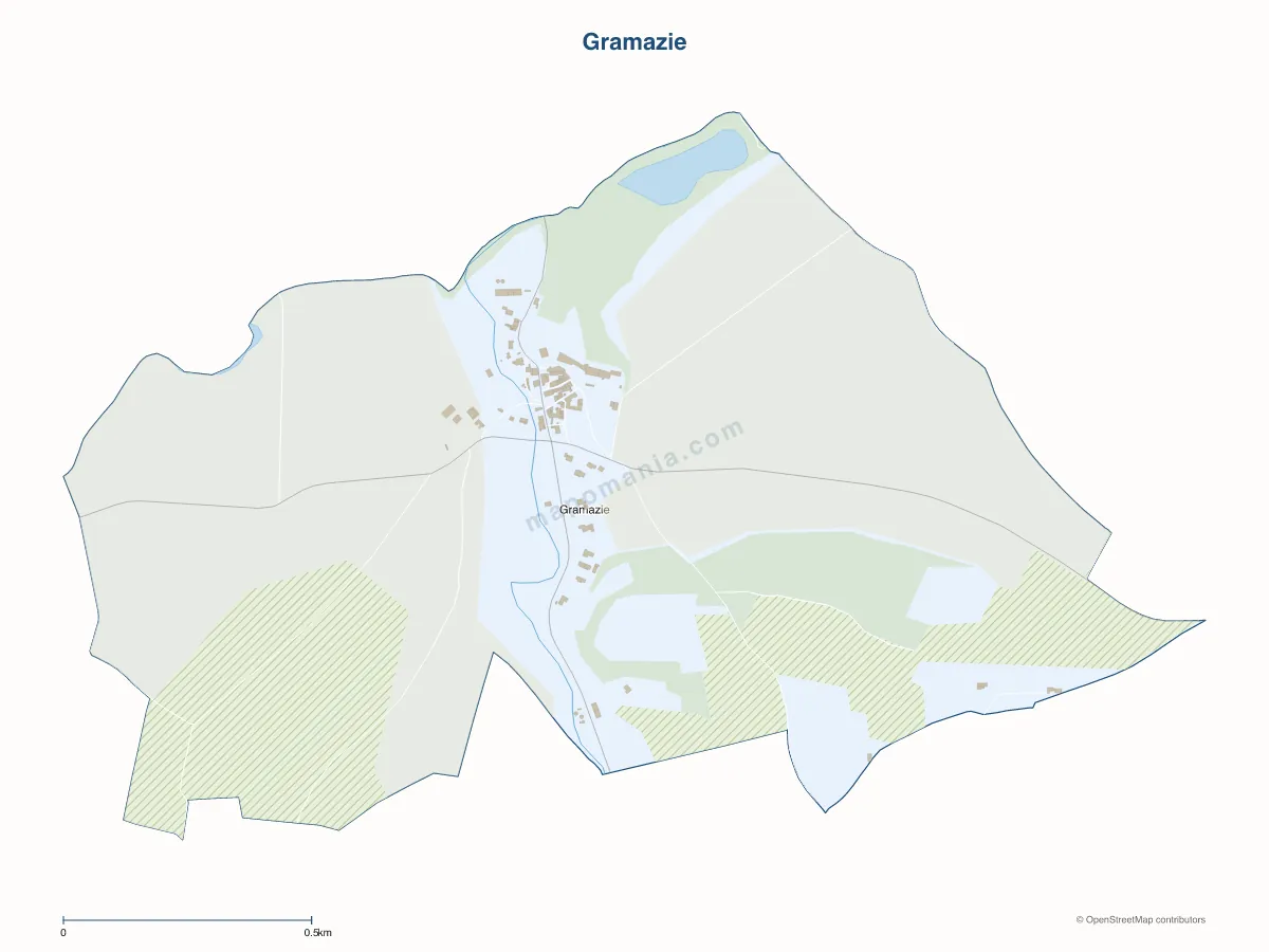 Carte de Gramazie à personnaliser
