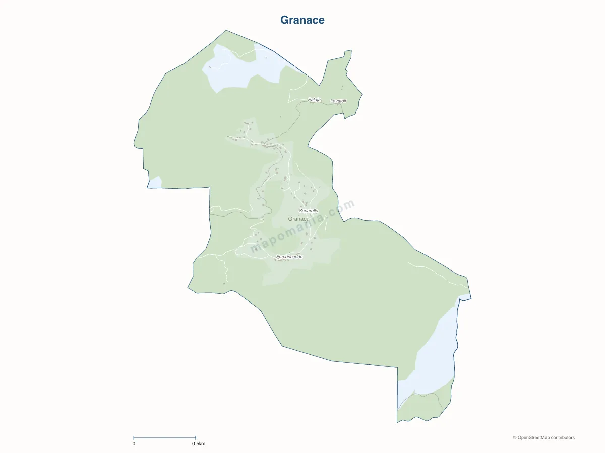 Carte de Granace à personnaliser