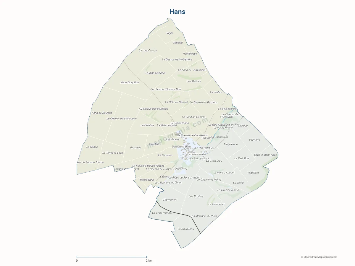 Carte de Hans à personnaliser