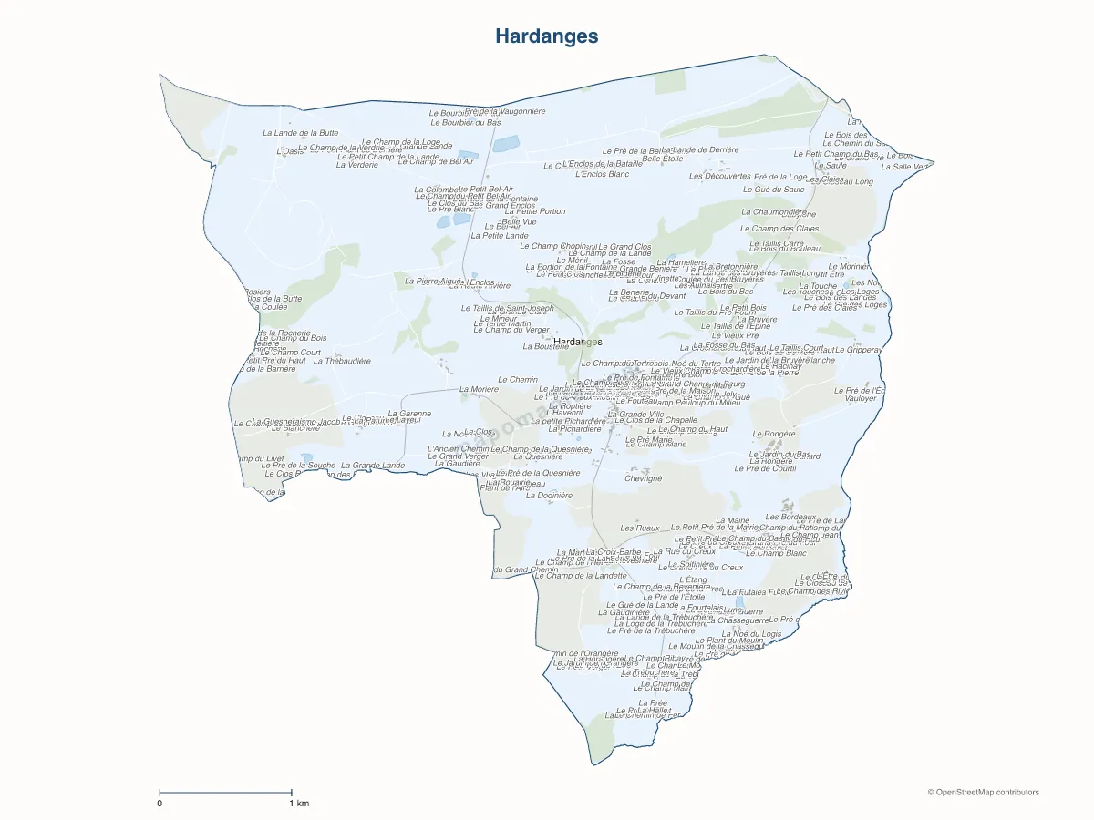 Carte de Hardanges à personnaliser