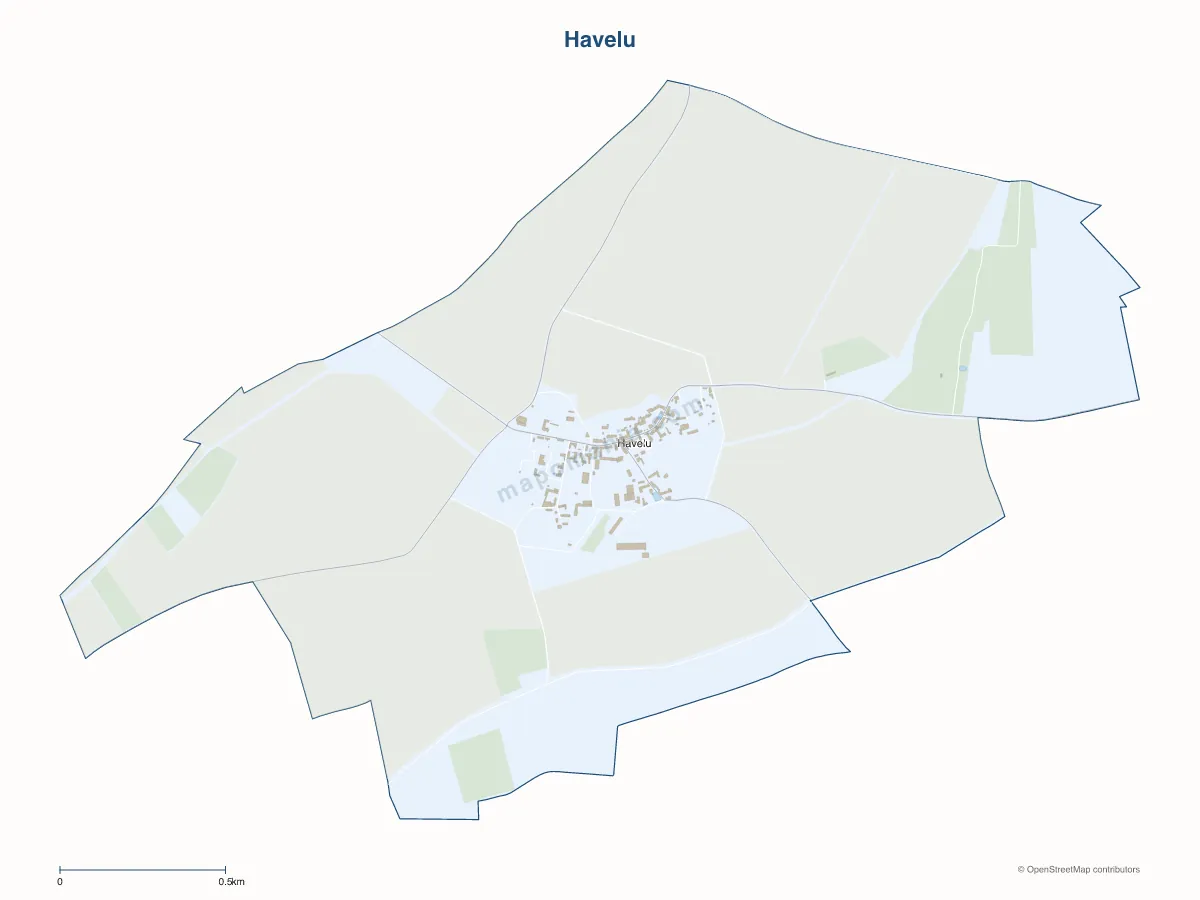 Carte de Havelu à personnaliser