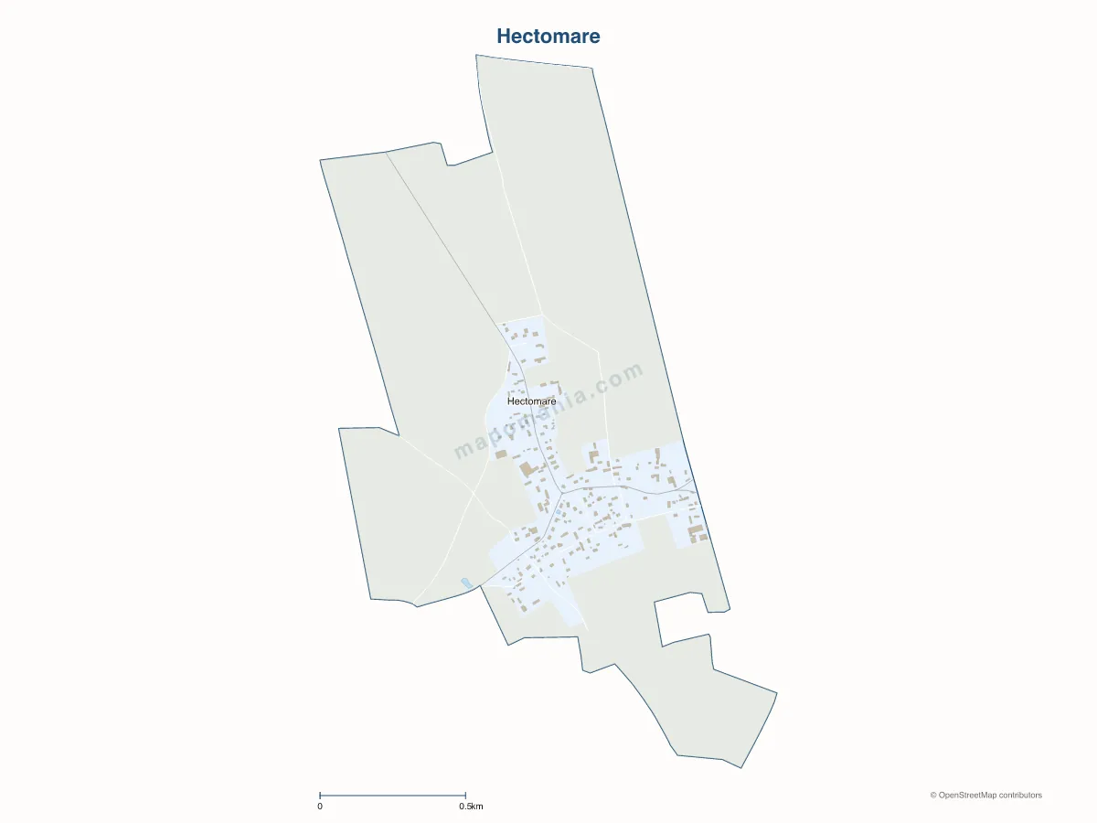 Carte de Hectomare à personnaliser