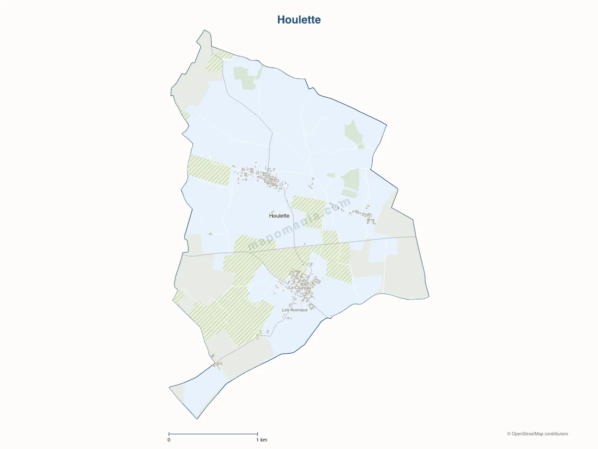 Carte de Houlette à personnaliser