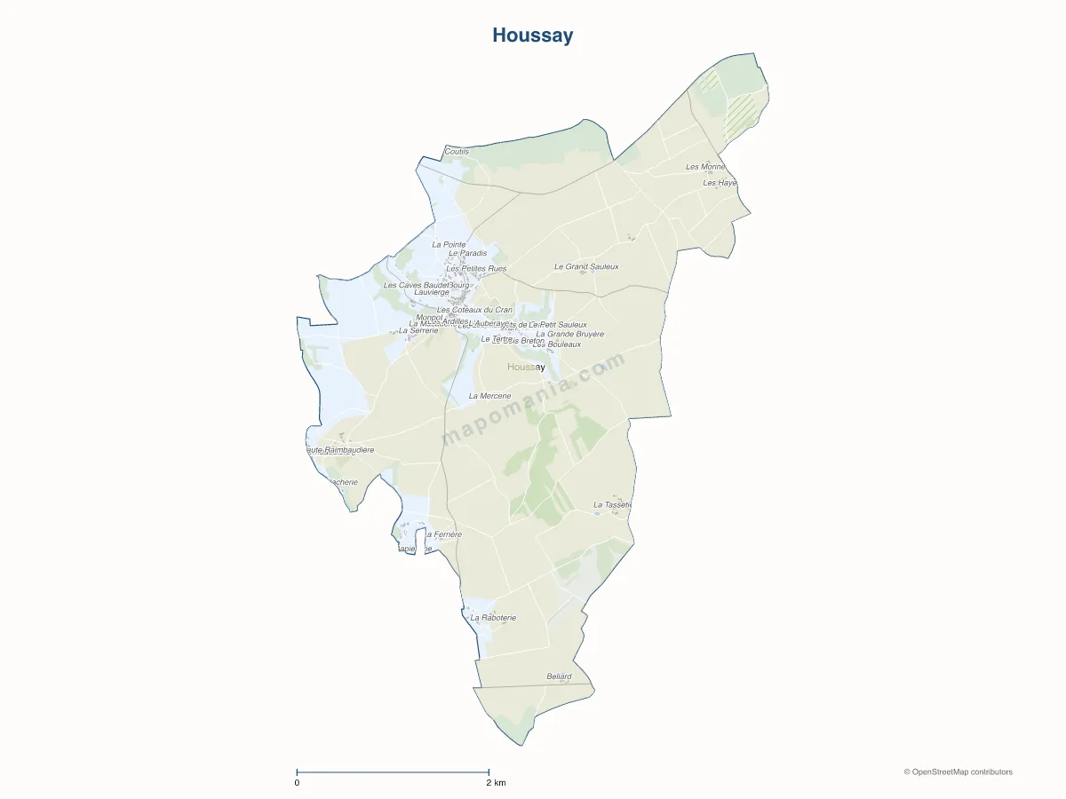 Carte de Houssay à personnaliser