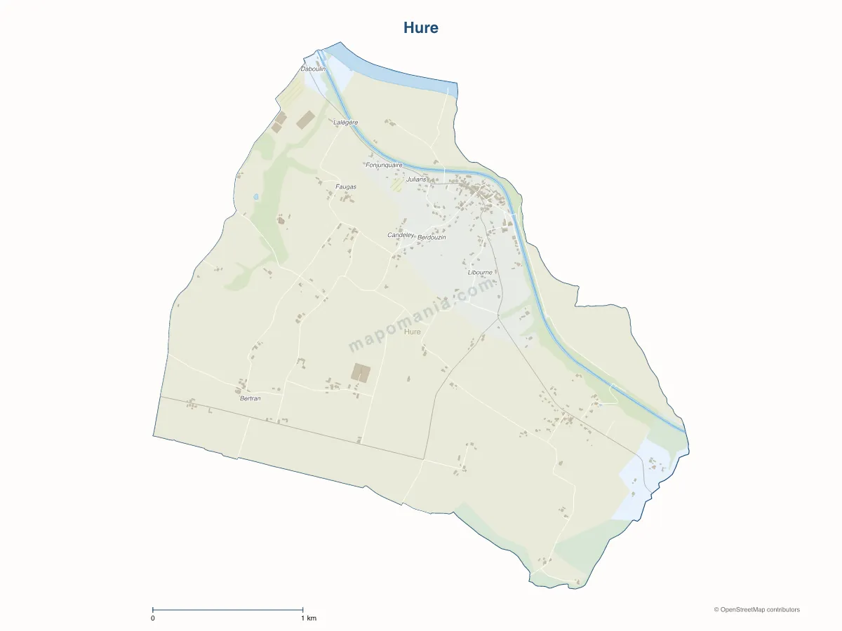 Carte de Hure à personnaliser