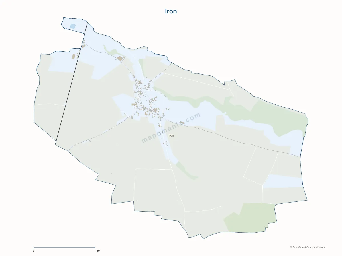 Carte de Iron à personnaliser