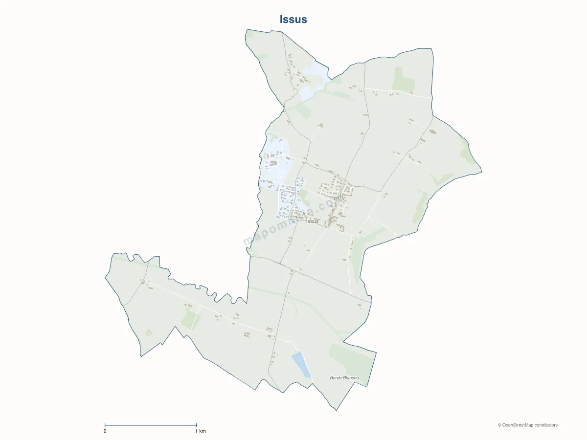 Carte de Issus à personnaliser
