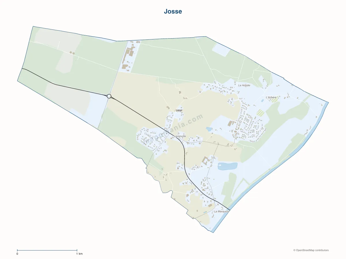 Carte de Josse à personnaliser