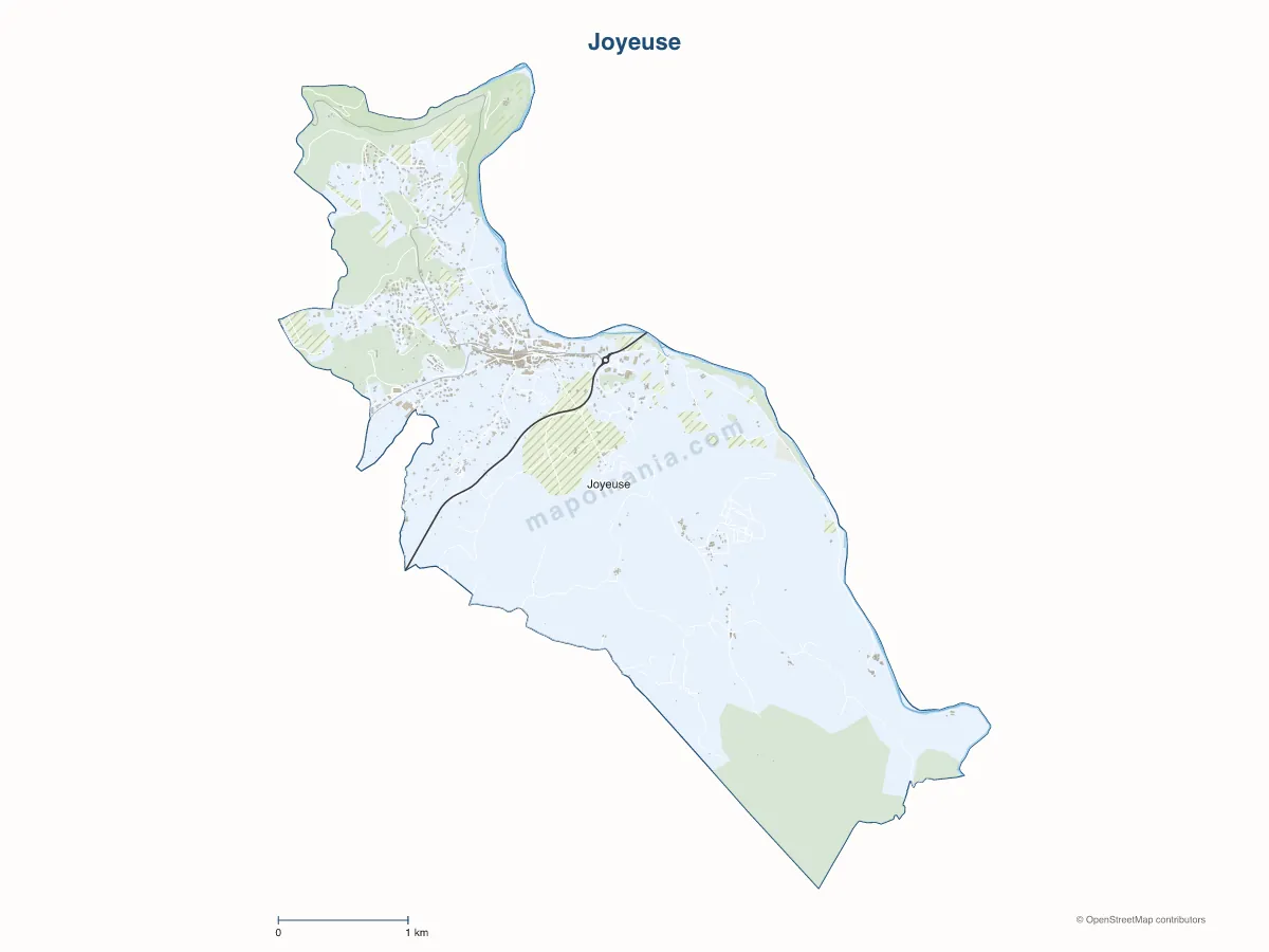 Carte de Joyeuse à personnaliser