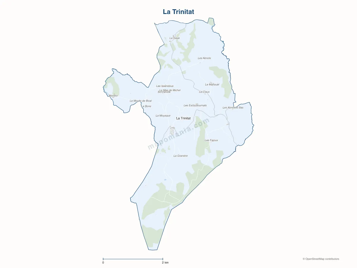 Carte de La Trinitat à personnaliser