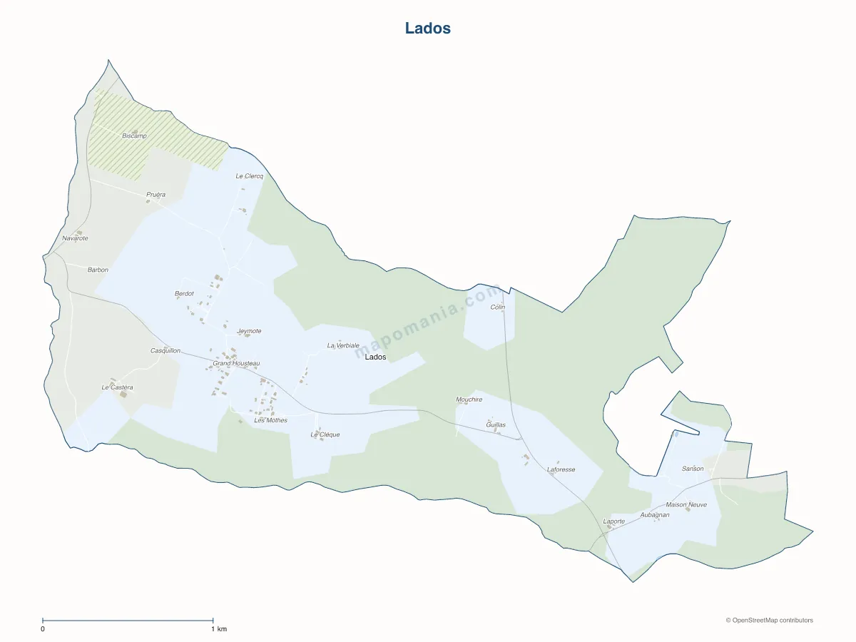 Carte de Lados à personnaliser