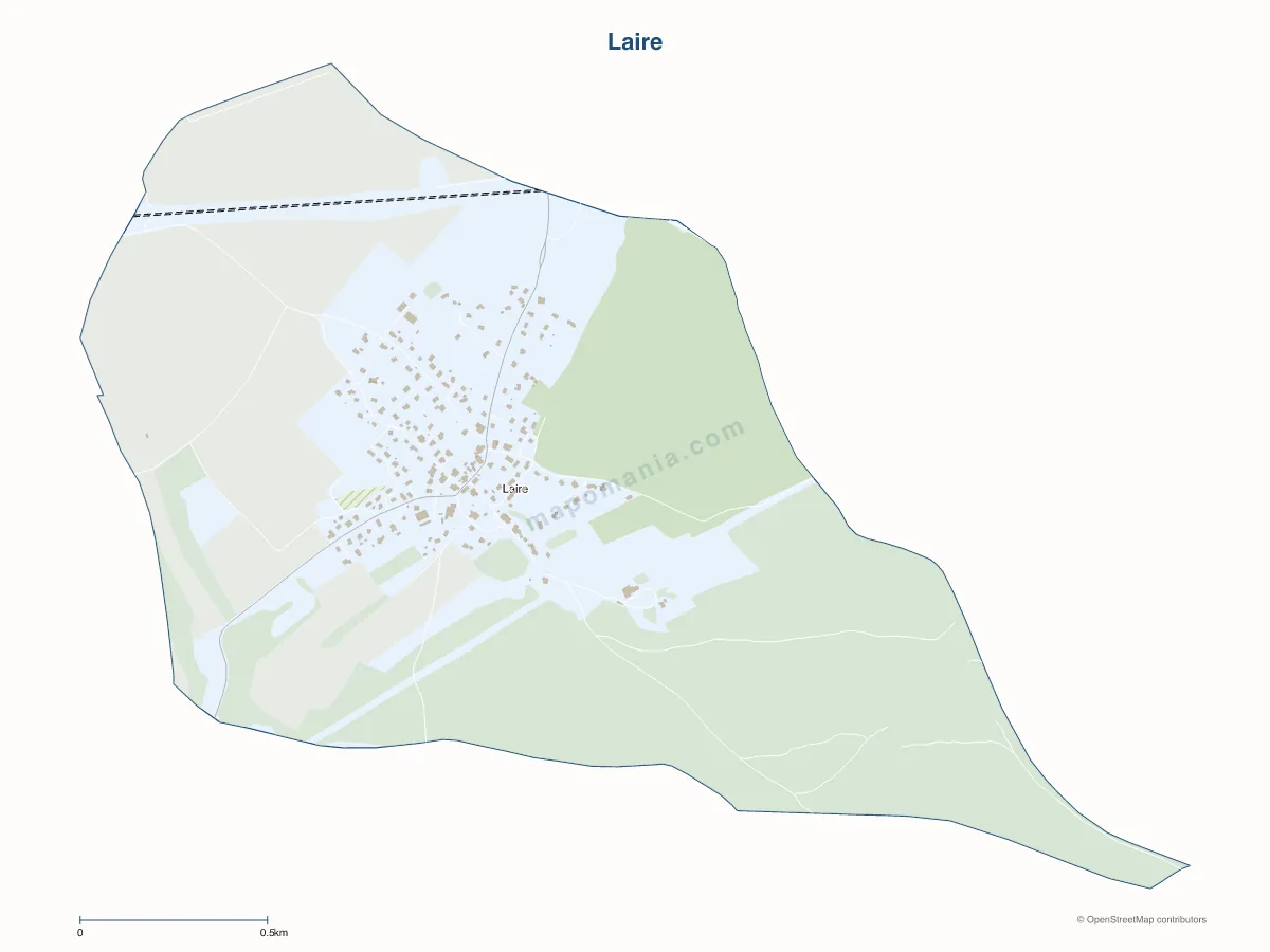 Carte de Laire à personnaliser