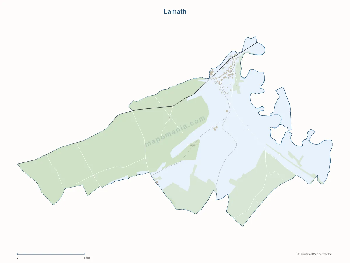 Carte de Lamath à personnaliser