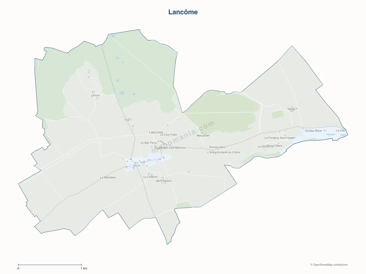 Carte de Lancôme à personnaliser