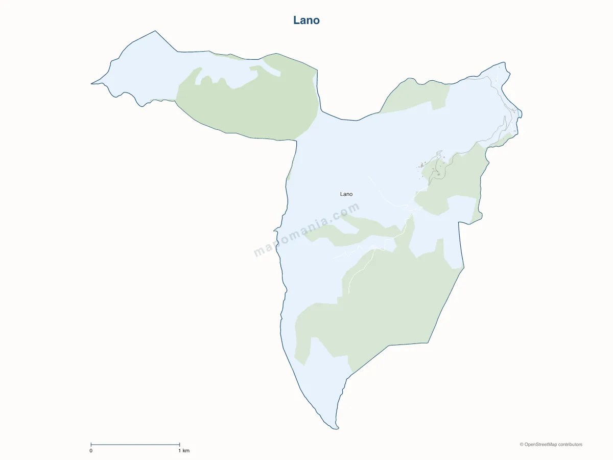 Carte de Lano à personnaliser