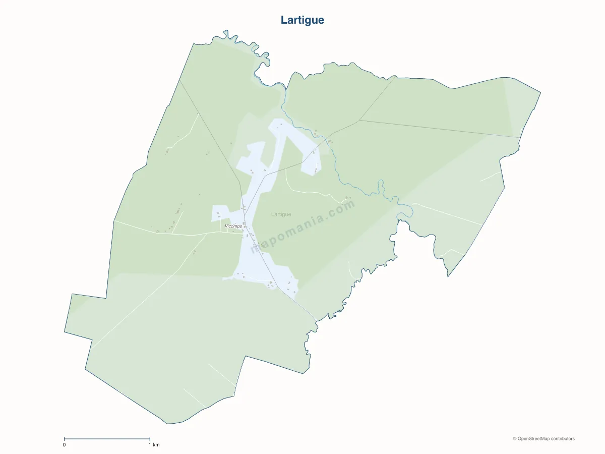 Carte de Lartigue à personnaliser