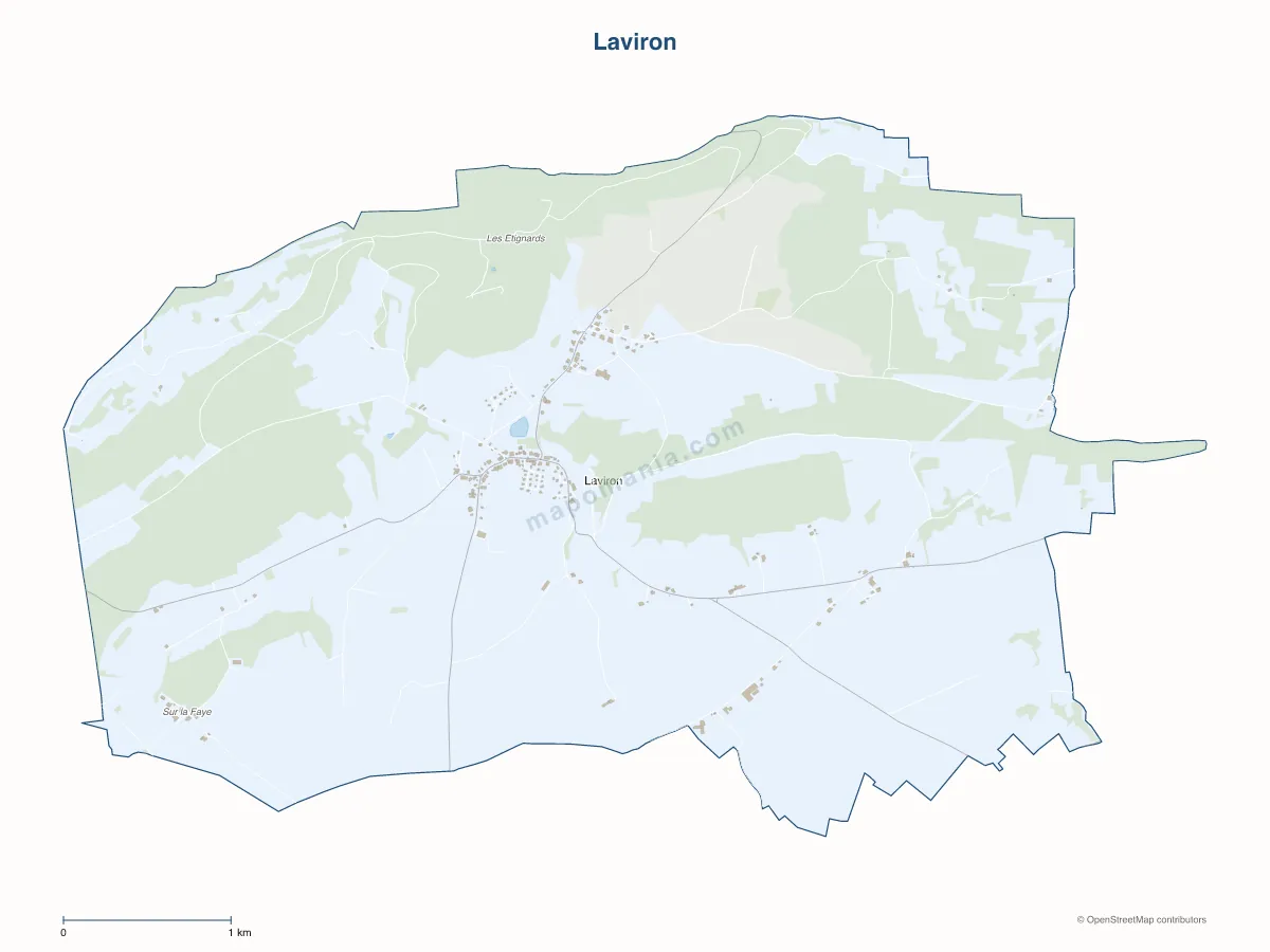 Carte de Laviron à personnaliser