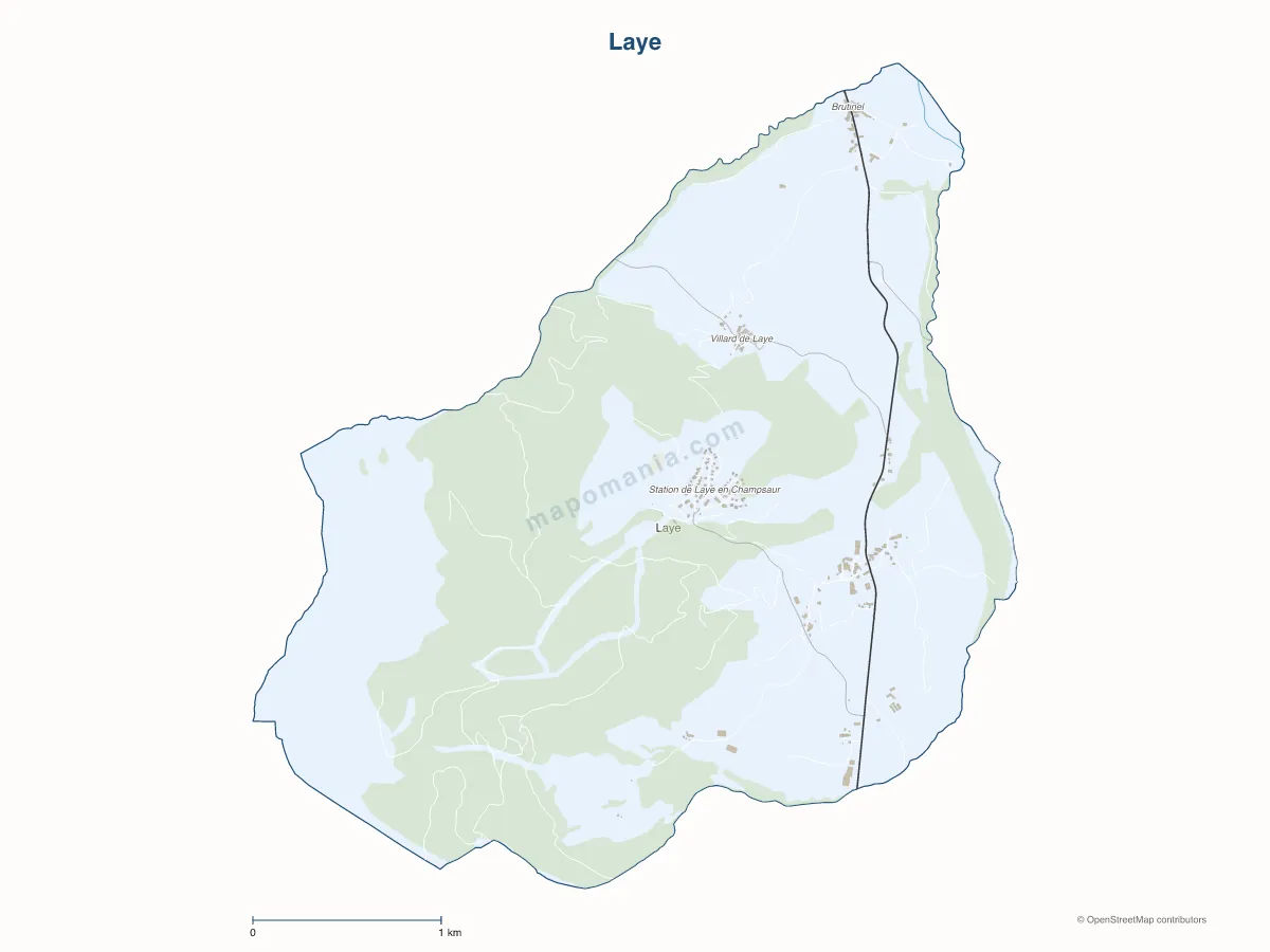 Carte de Laye à personnaliser