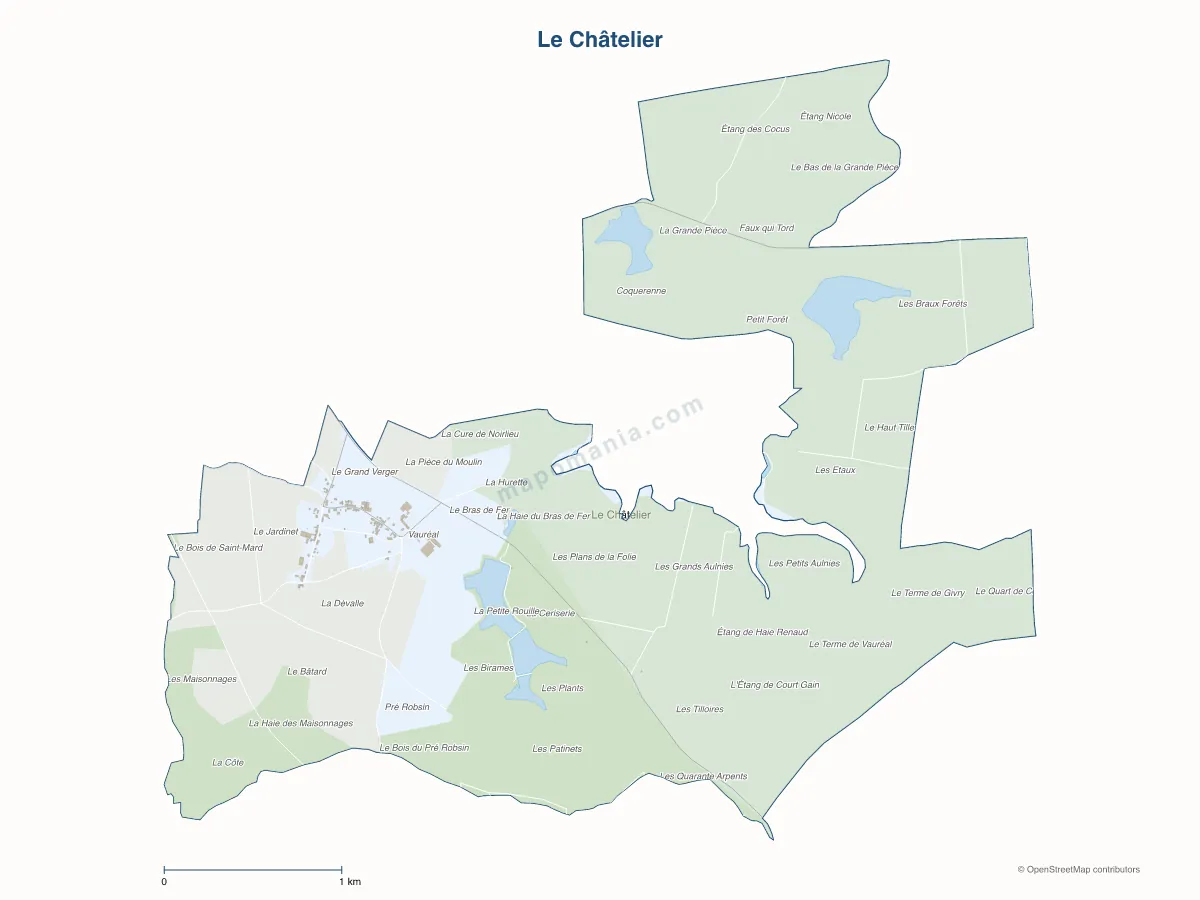 Carte de Le Châtelier à personnaliser