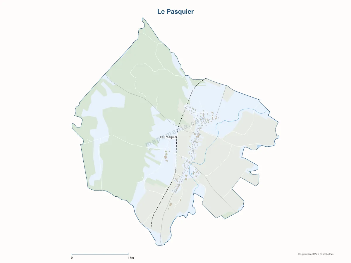 Carte de Le Pasquier à personnaliser