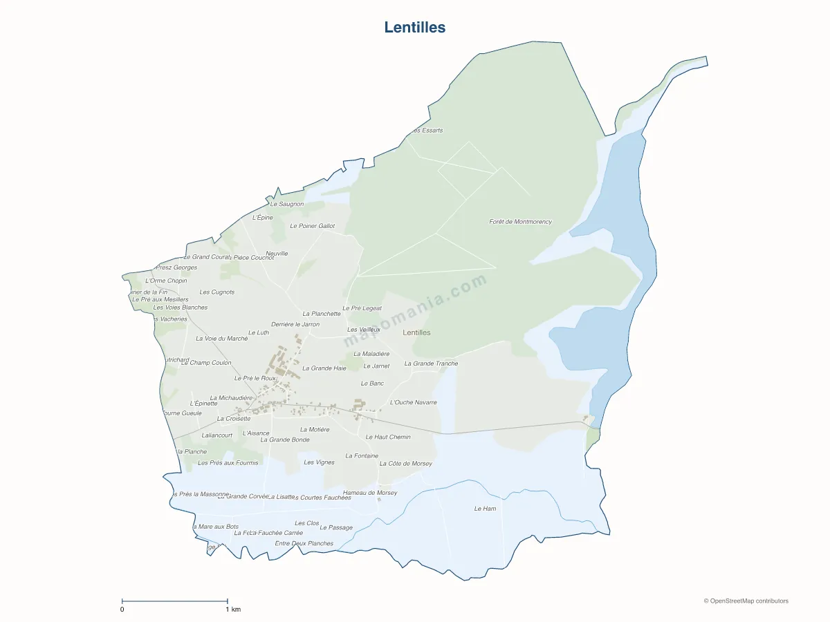 Carte de Lentilles à personnaliser