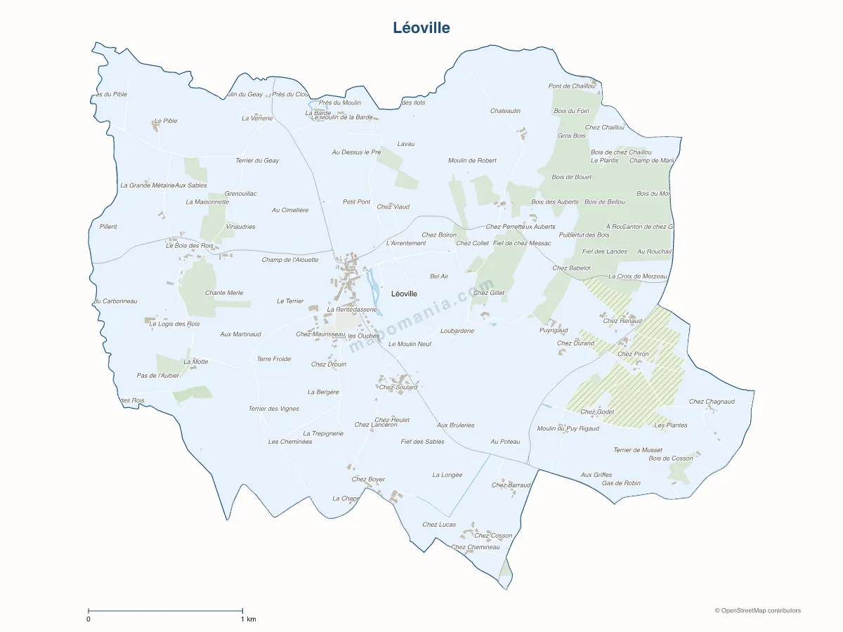 Carte de Léoville à personnaliser