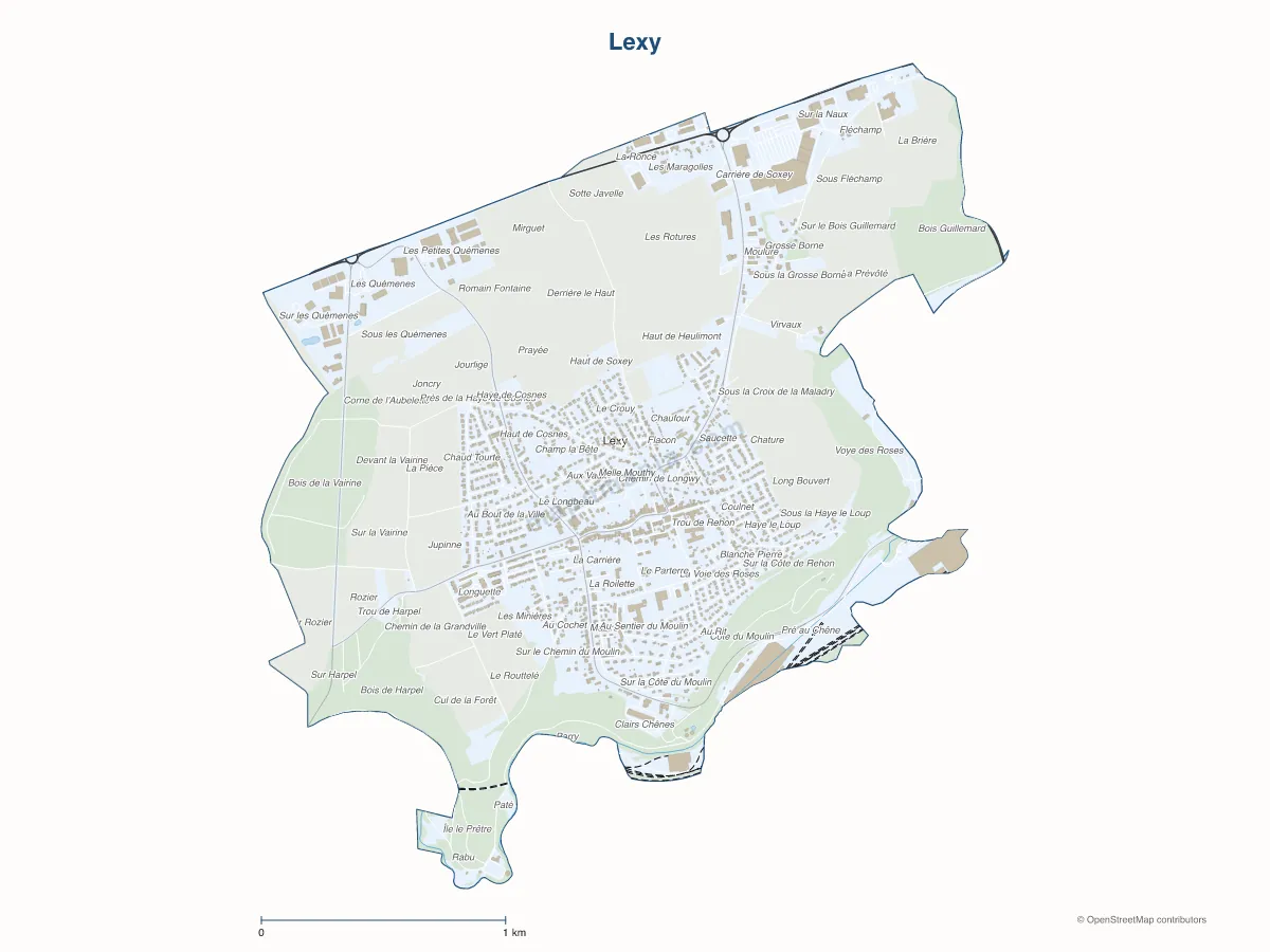 Carte de Lexy à personnaliser