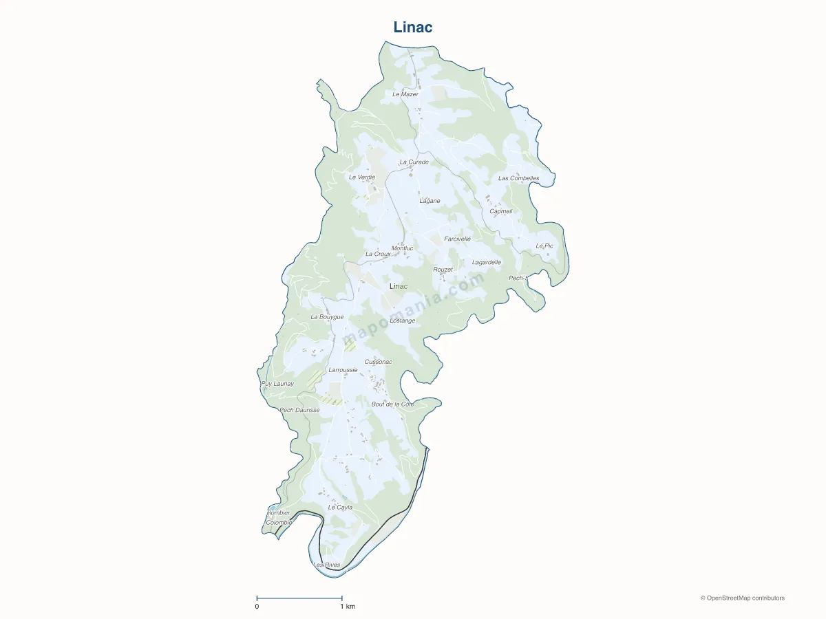 Carte de Linac à personnaliser