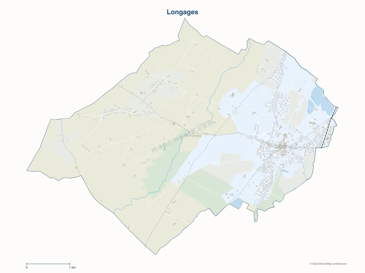 Carte de Longages à personnaliser