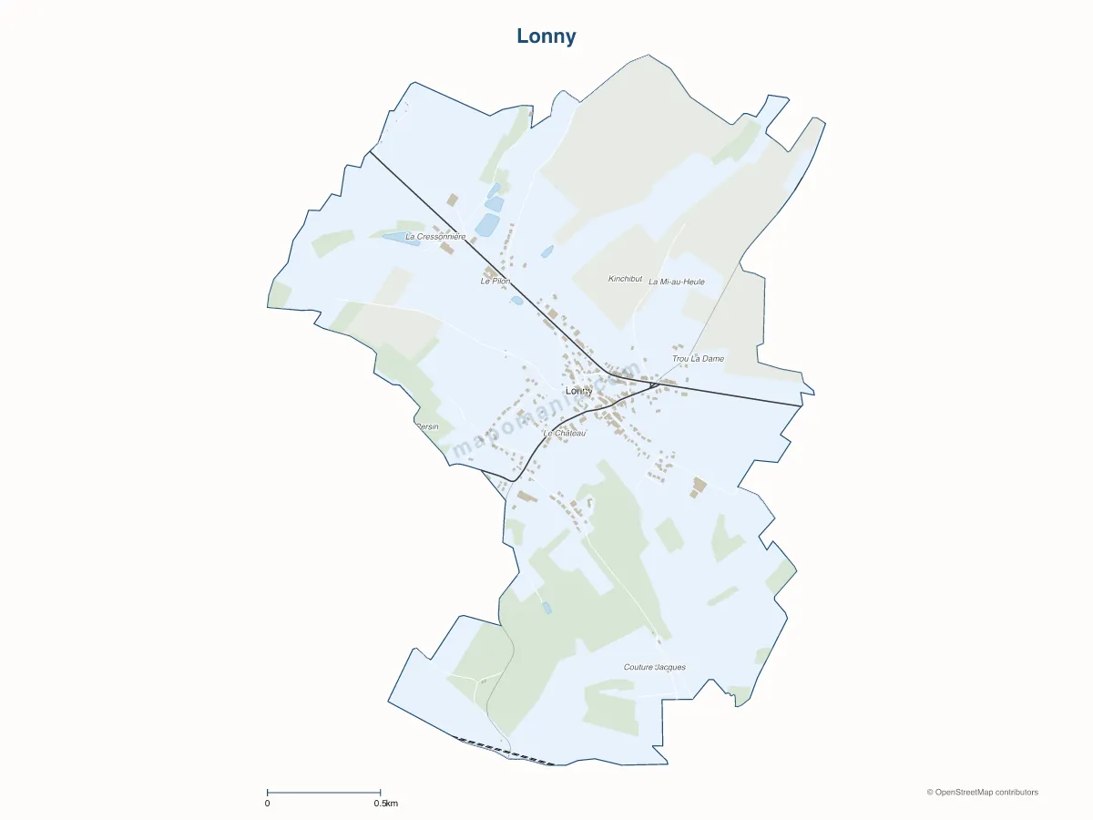 Carte de Lonny à personnaliser