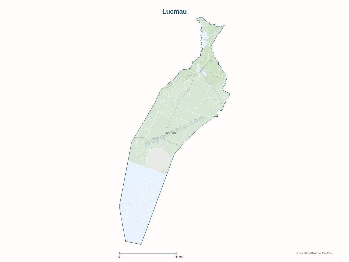 Carte de Lucmau à personnaliser