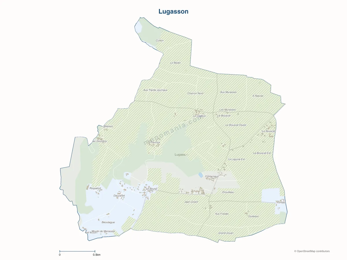 Carte de Lugasson à personnaliser
