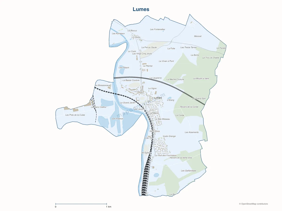 Carte de Lumes à personnaliser