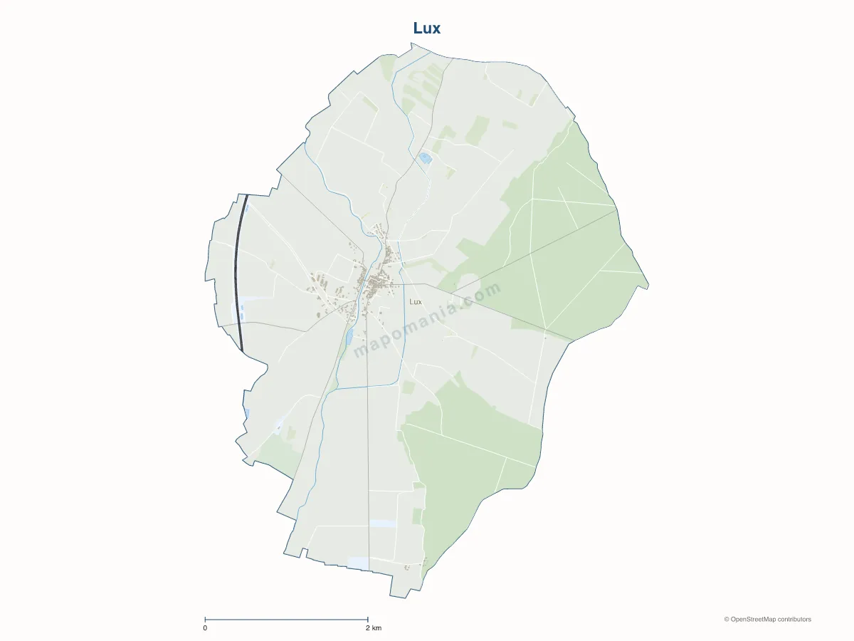 Carte de Lux à personnaliser