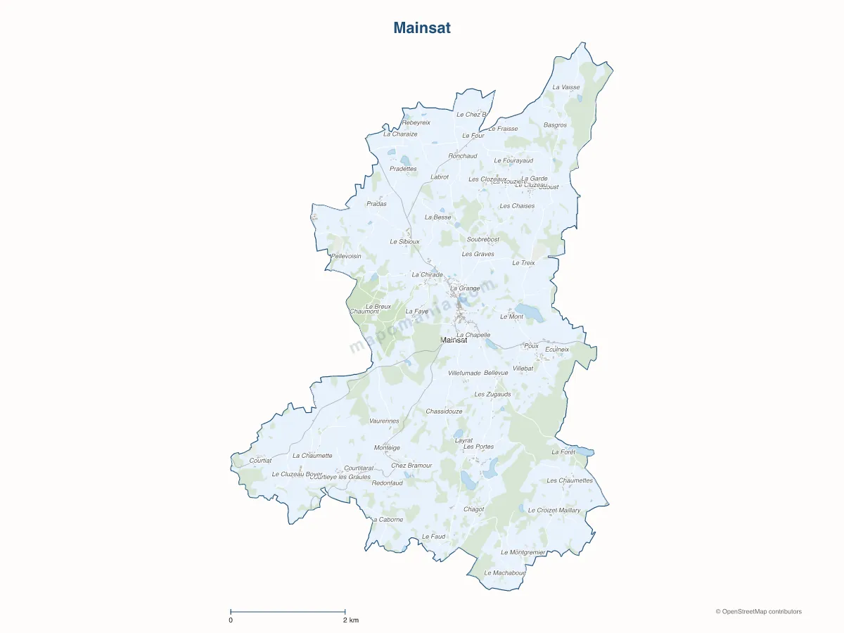 Carte de Mainsat à personnaliser
