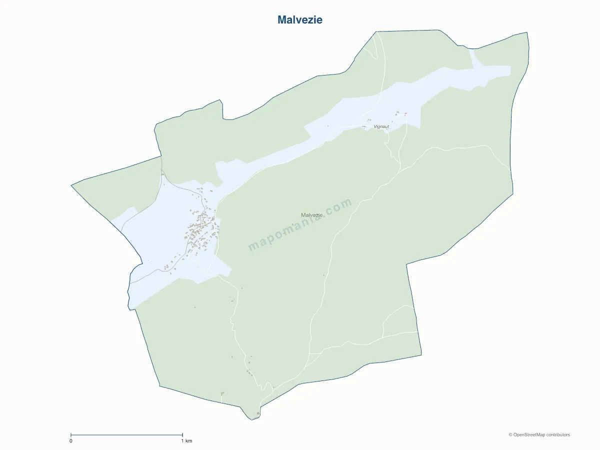 Carte de Malvezie à personnaliser