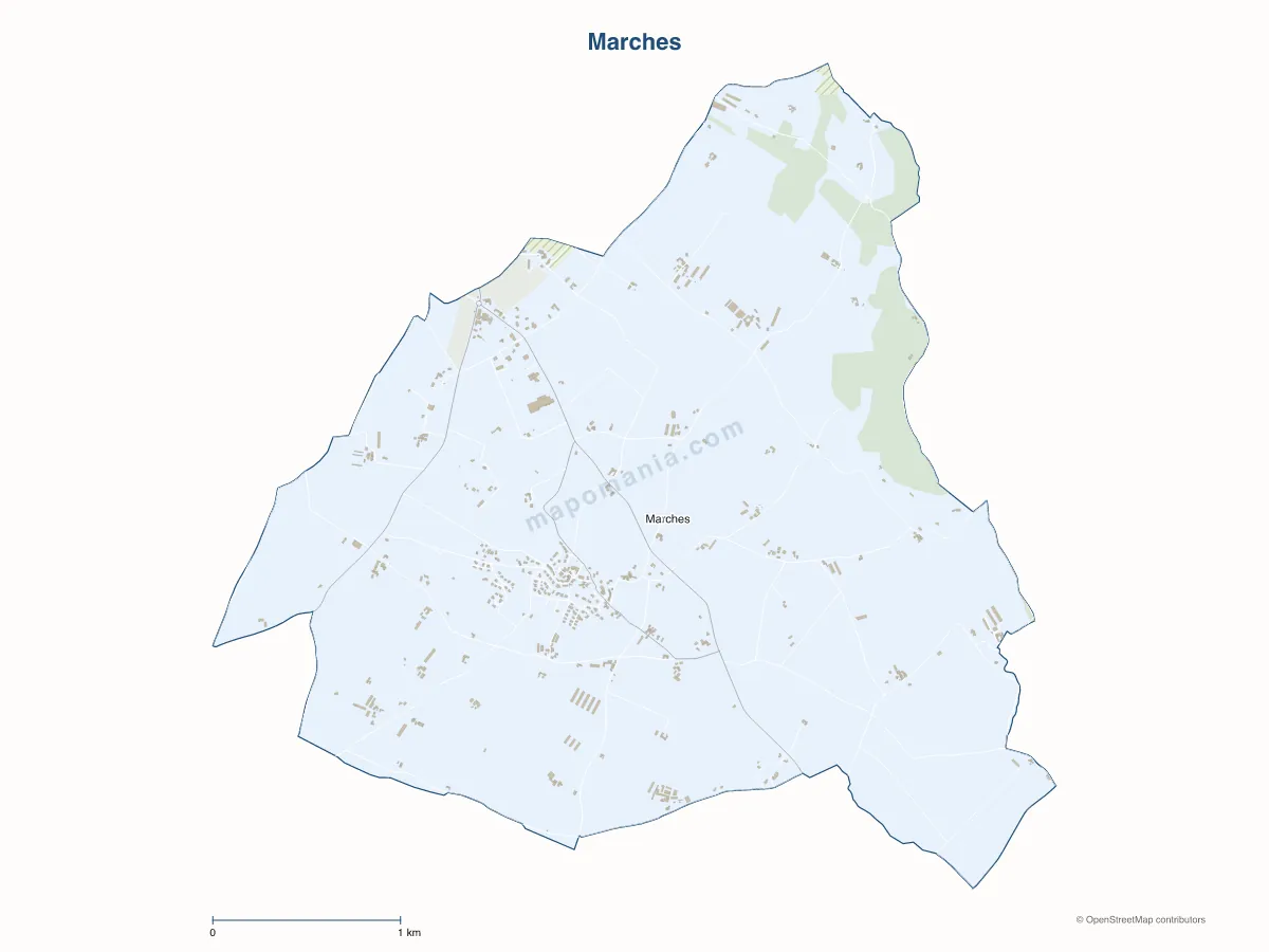 Carte de Marches à personnaliser