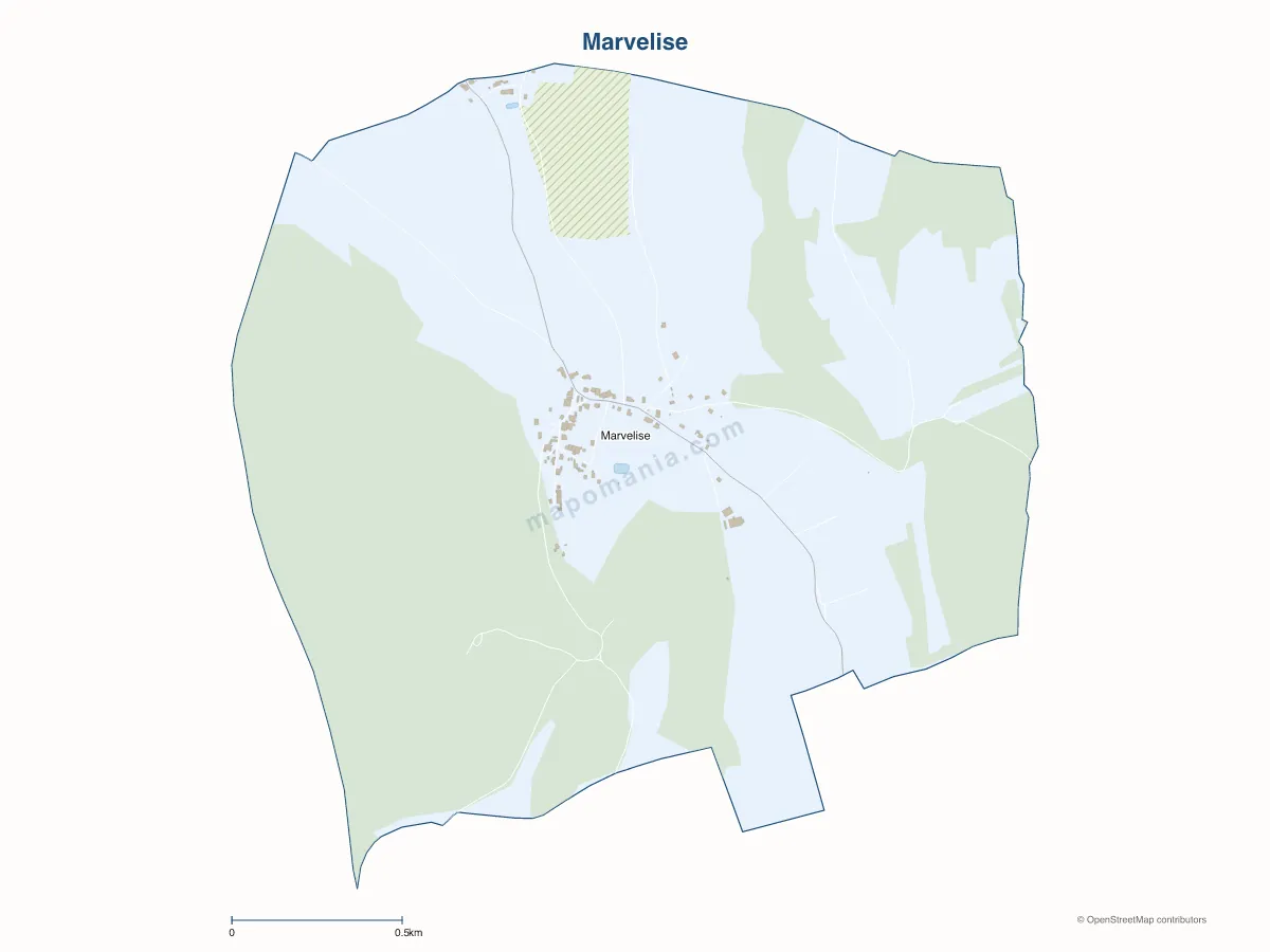 Carte de Marvelise à personnaliser
