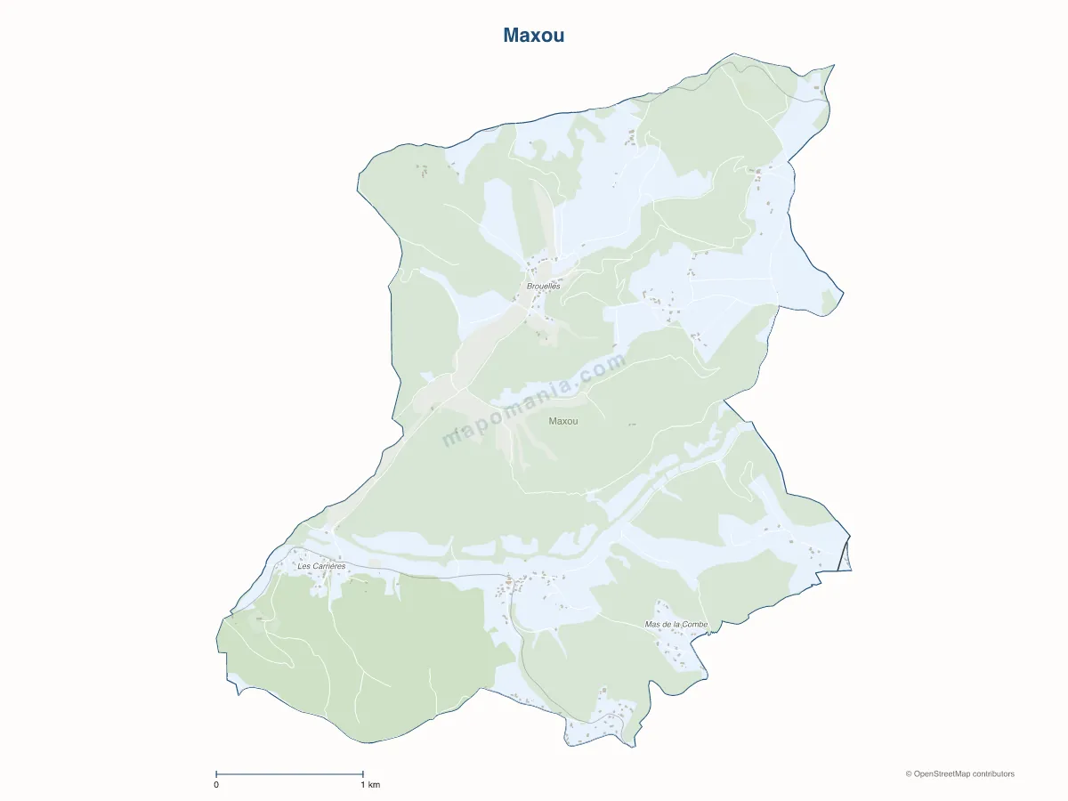 Carte de Maxou à personnaliser