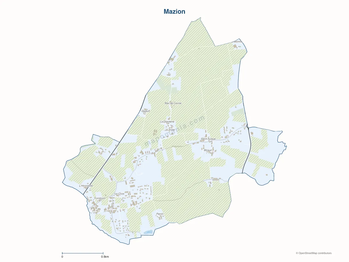 Carte de Mazion à personnaliser