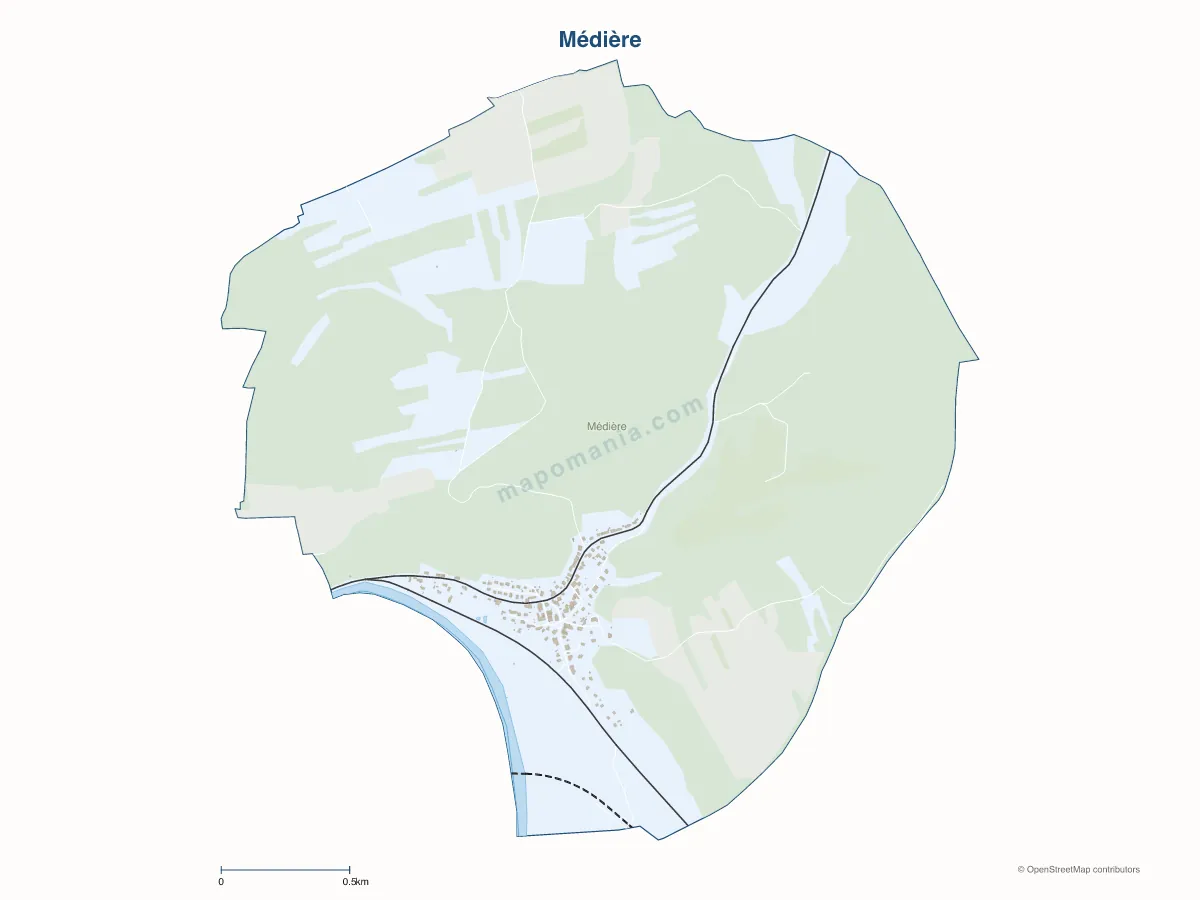 Carte de Médière à personnaliser