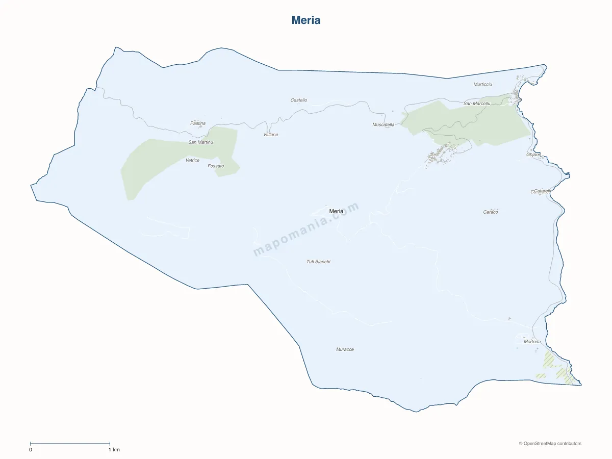 Carte de Meria à personnaliser