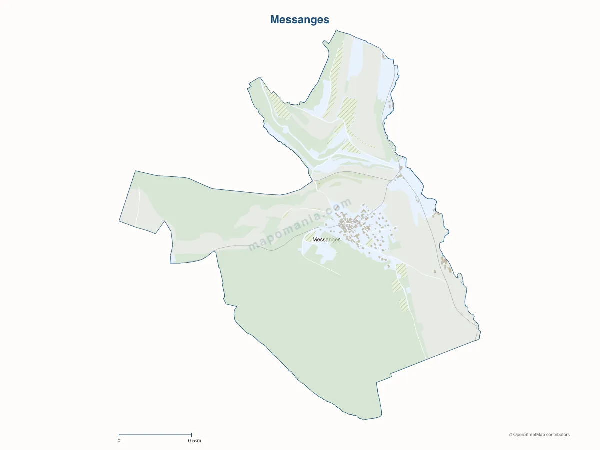 Carte de Messanges à personnaliser