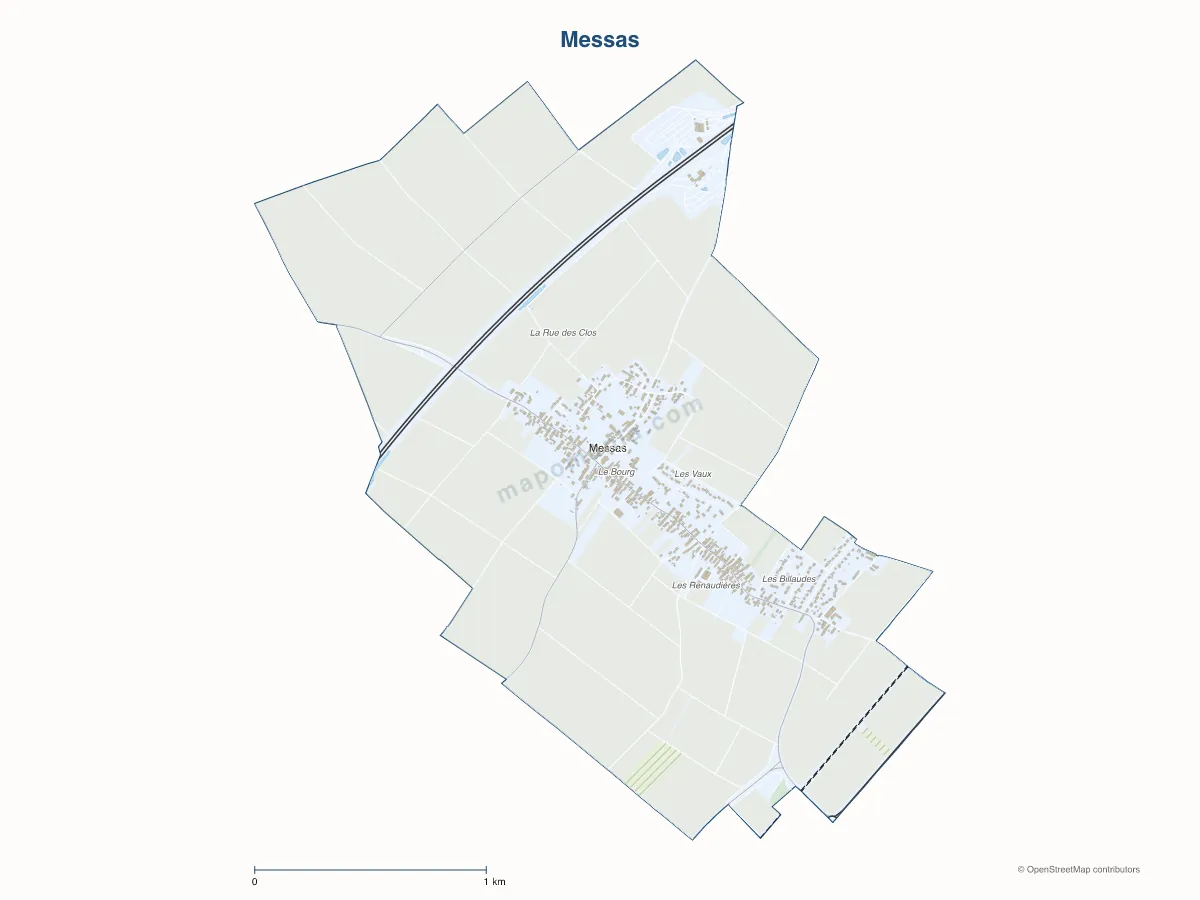 Carte de Messas à personnaliser