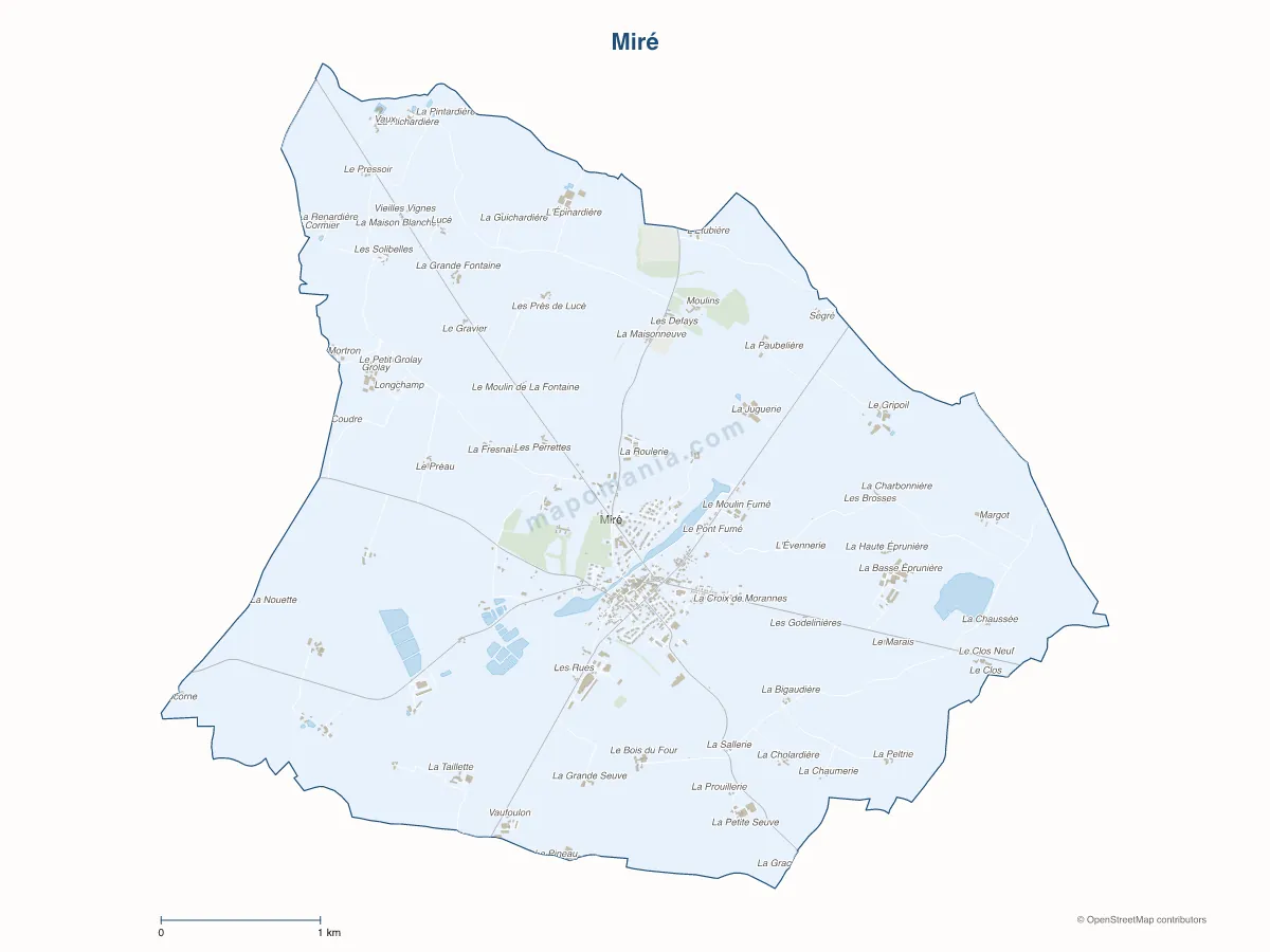 Carte de Miré à personnaliser