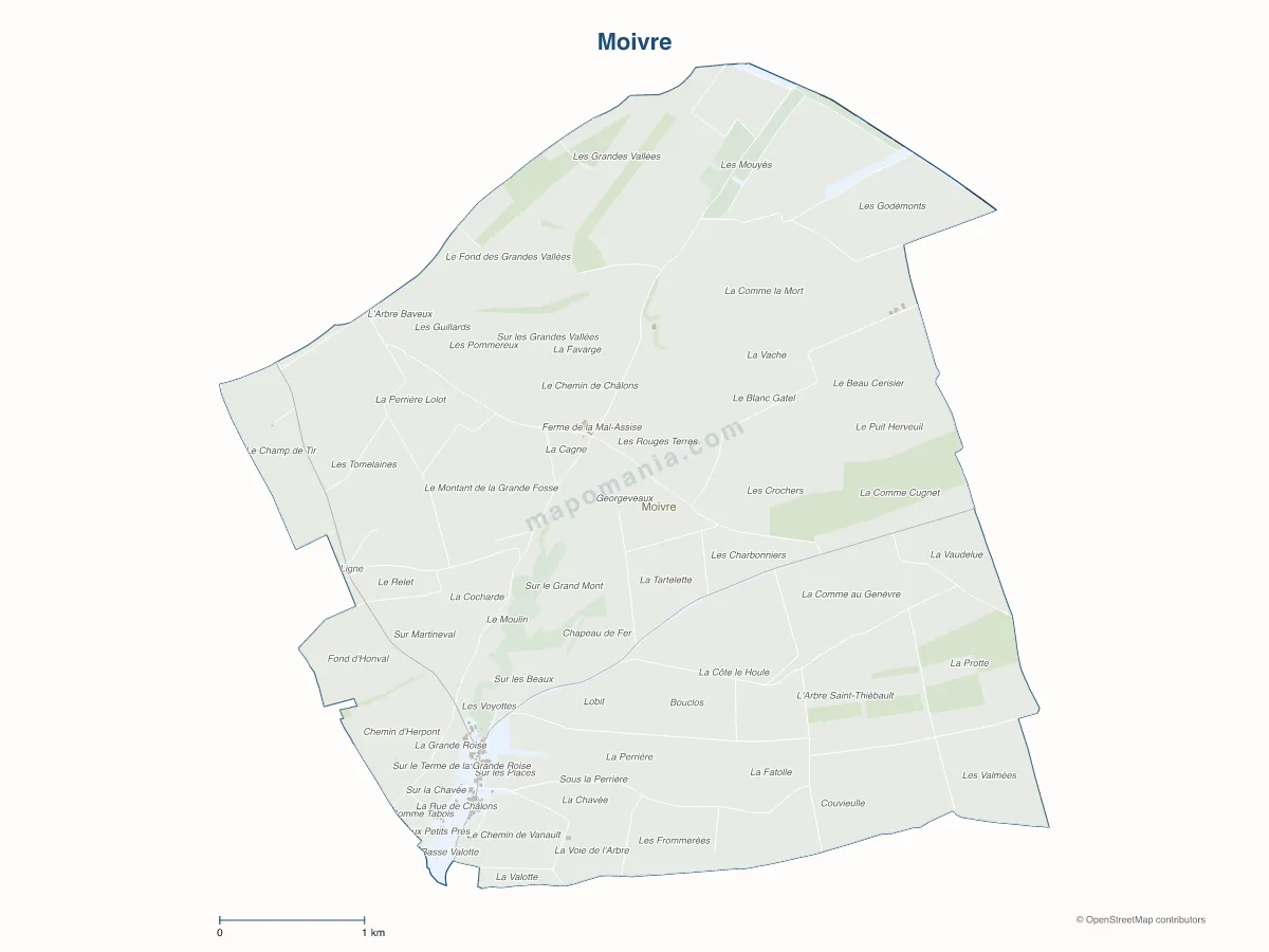 Carte de Moivre à personnaliser